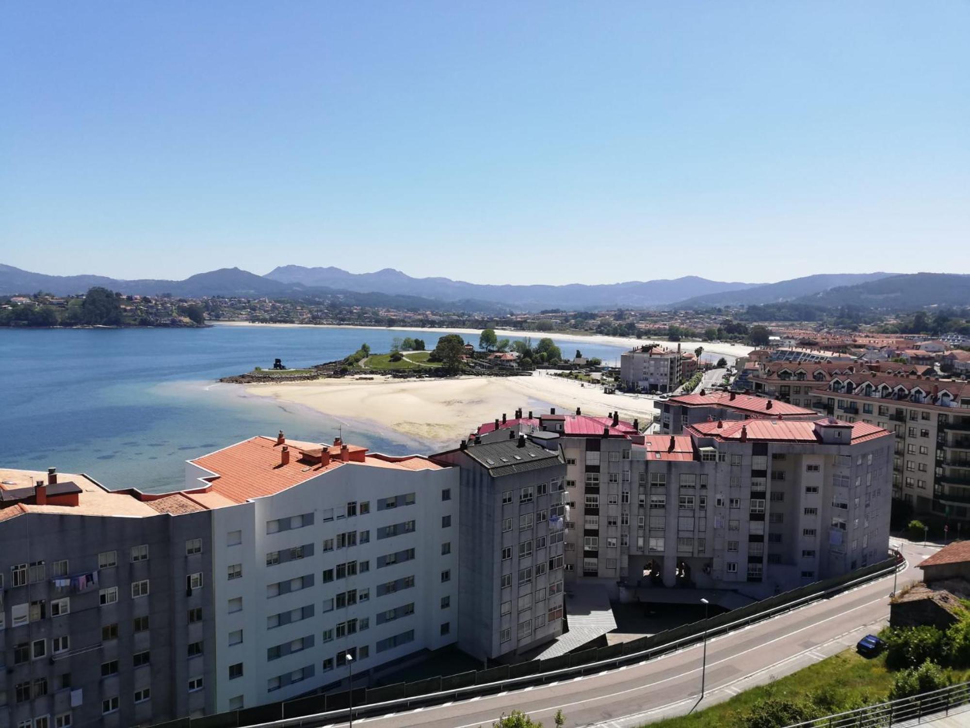 Apartamento En La Playa Ideal Para Grupos Baiona Exterior foto
